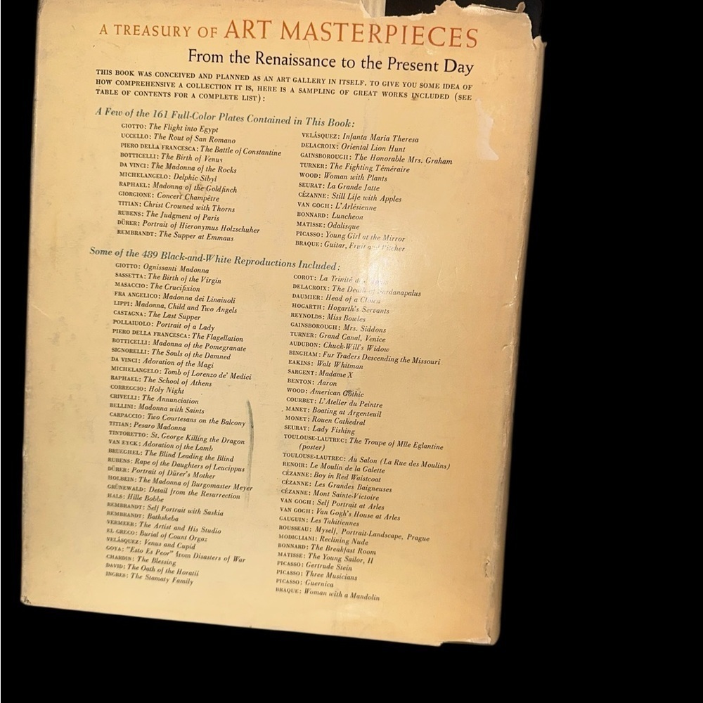 A Treasury of Art Masterpieces: From the Renaissance to the Present Day - Picture 11 of 16